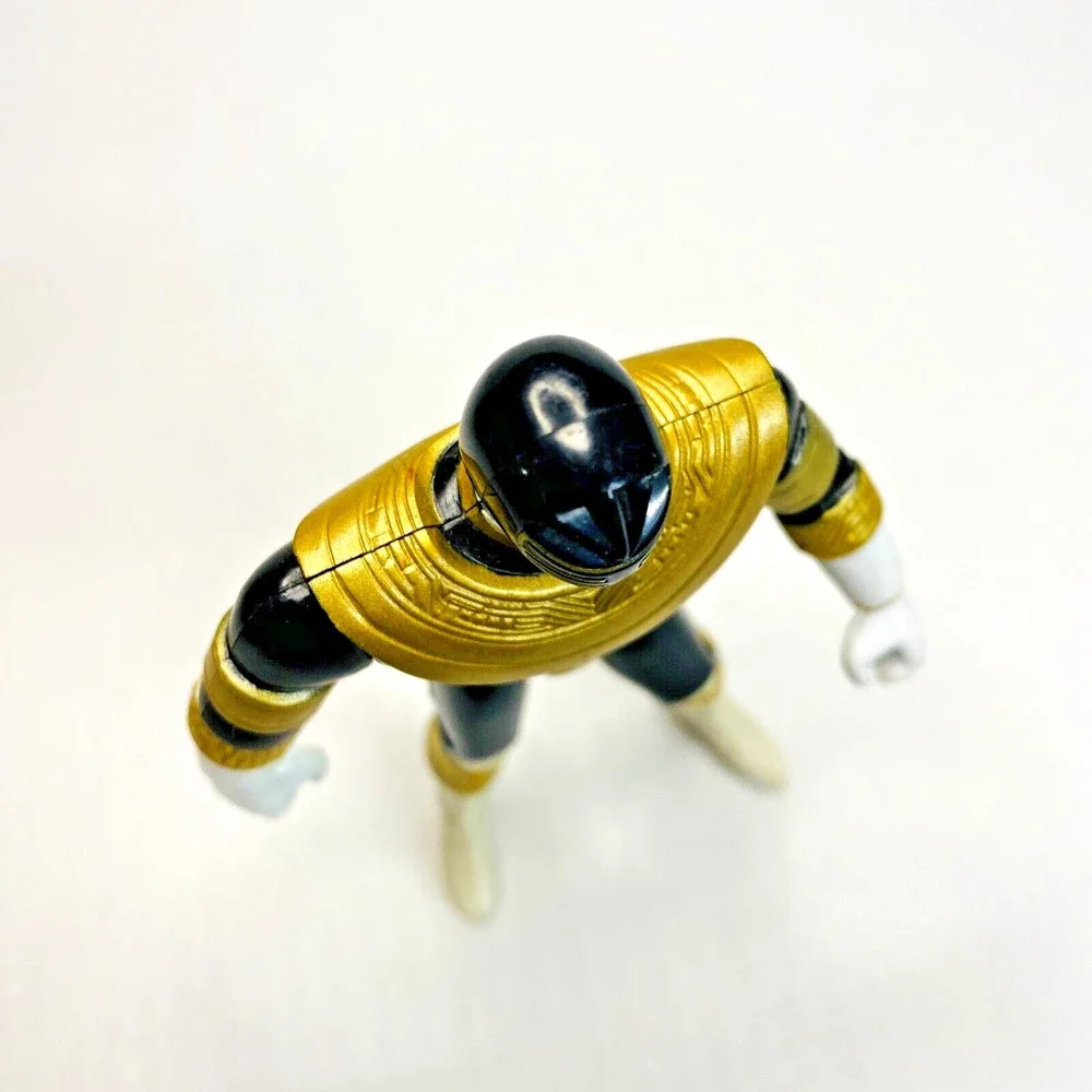 1996 Bandai Power Rangers Power Rangers Zeo  Morphin‎ Gold Ranger Flip Head